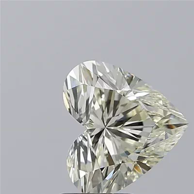 3.01ct K VVS2 Rare Carat Ideal Cut Heart Diamond