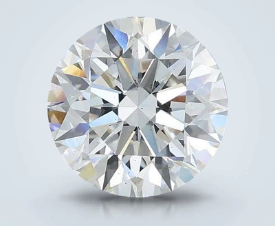 2.03ct E SI1 Excellent Cut Round Lab Grown Diamond