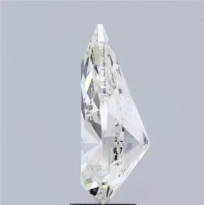 5.01ct I SI2 Rare Carat Ideal Cut Pear Diamond