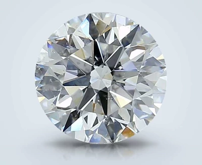 2.21ct E SI2 Rare Carat Ideal Cut Round Diamond