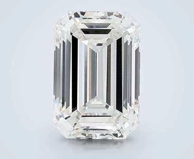 3.05ct F VS1 Rare Carat Ideal Cut Emerald Lab Grown Diamond