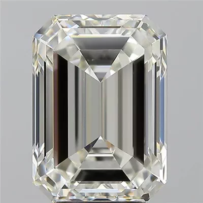 5.02ct J VS1 Rare Carat Ideal Cut Emerald Diamond