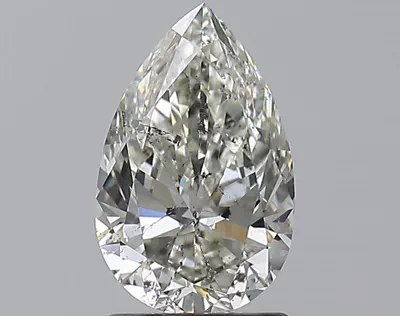 1.51ct I SI2 Rare Carat Ideal Cut Pear Diamond