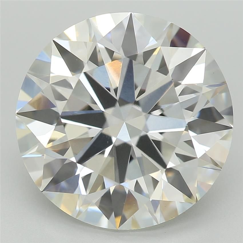 5.01ct F VVS2 Rare Carat Ideal Cut Round Lab Grown Diamond
