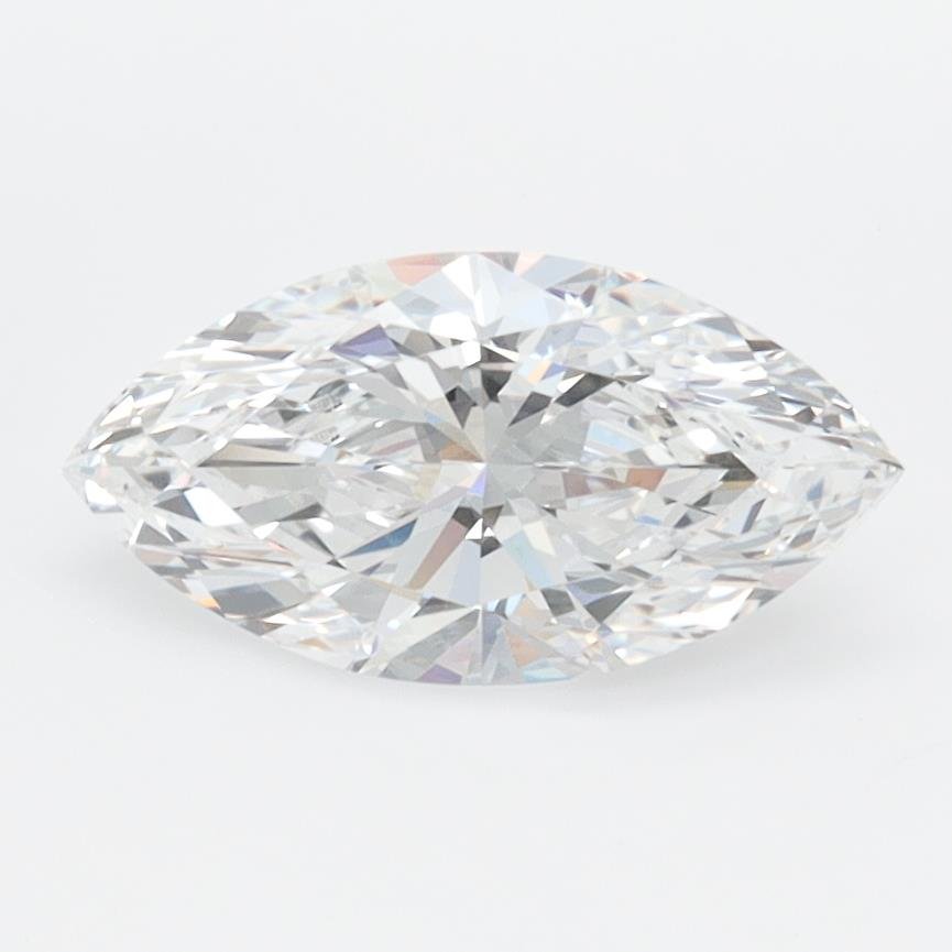 1.09ct D VVS1 Rare Carat Ideal Cut Marquise Lab Grown Diamond
