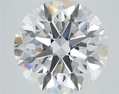 6.41ct E VVS1 Excellent Cut Round Lab Grown Diamond
