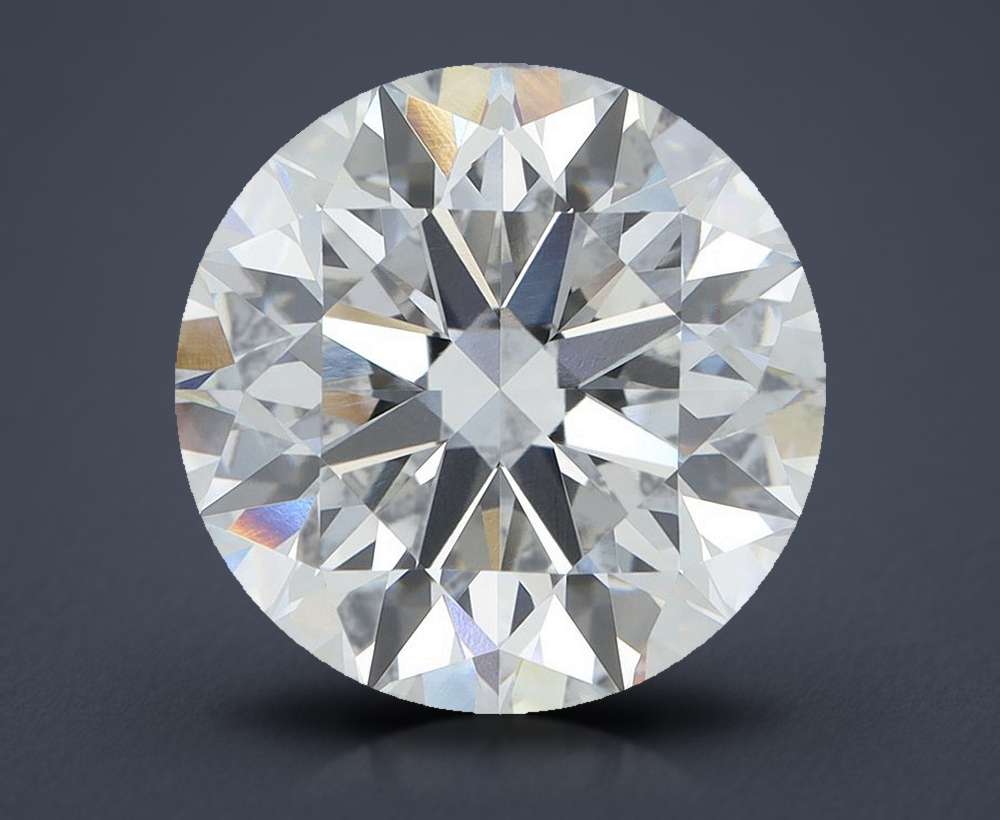6.41ct E VVS1 Excellent Cut Round Lab Grown Diamond