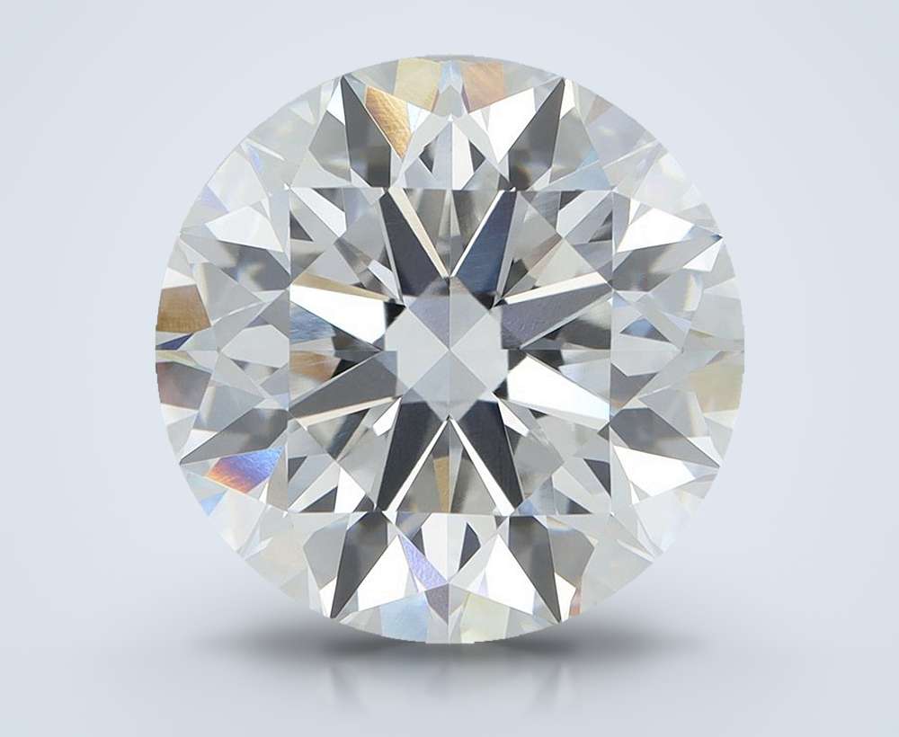 6.41ct E VVS1 Excellent Cut Round Lab Grown Diamond