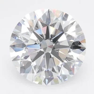 4.01ct D FL Rare Carat Ideal Cut Round Lab Grown Diamond