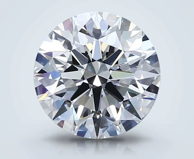 2.04ct D VS1 Rare Carat Ideal Cut Round Lab Grown Diamond