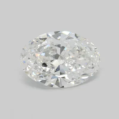 15.86ct F VVS2 Very Good Cut Oval Lab Grown Diamond