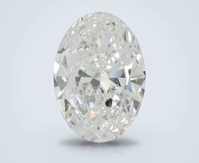 15.86ct F VVS2 Very Good Cut Oval Lab Grown Diamond