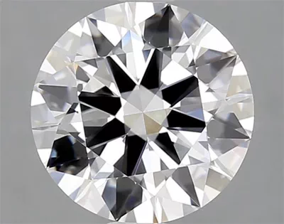 2.21ct E VS2 Rare Carat Ideal Cut Round Diamond
