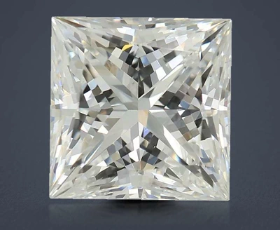 4.02ct E VS1 Rare Carat Ideal Cut Princess Lab Grown Diamond