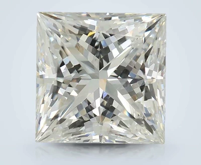 4.02ct E VS1 Rare Carat Ideal Cut Princess Lab Grown Diamond