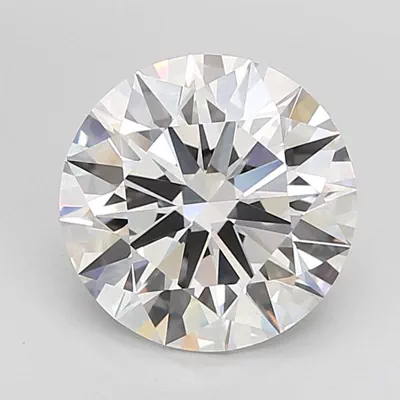 5.08ct F VVS2 Rare Carat Ideal Cut Round Lab Grown Diamond