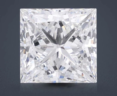 10.08ct F VS1 Rare Carat Ideal Cut Princess Lab Grown Diamond