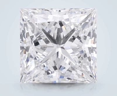 10.08ct F VS1 Rare Carat Ideal Cut Princess Lab Grown Diamond