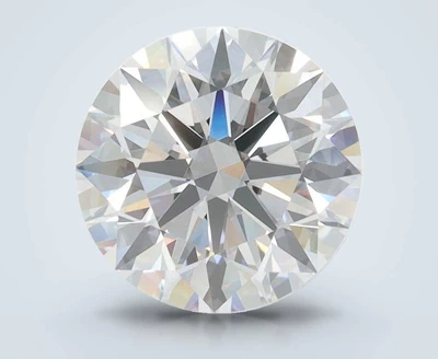 3.08ct D VVS2 Rare Carat Ideal Cut Round Lab Grown Diamond