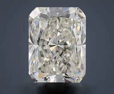2.01ct J SI1 Rare Carat Ideal Cut Radiant Diamond