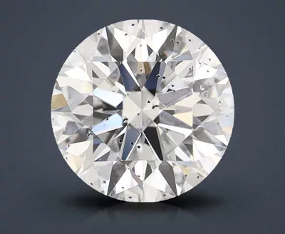 2.10ct E SI2 Rare Carat Ideal Cut Round Lab Grown Diamond
