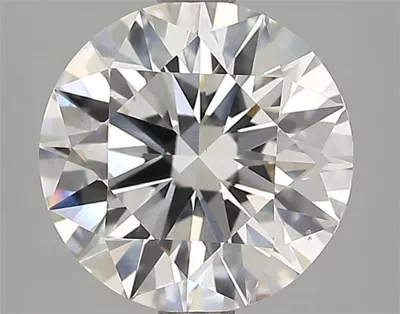 6.83ct D VS1 Excellent Cut Round Lab Grown Diamond