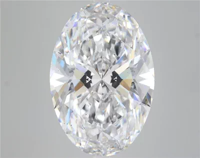 10.03ct F SI1 Rare Carat Ideal Cut Oval Lab Grown Diamond