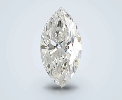 5.11ct F VVS2 Rare Carat Ideal Cut Marquise Lab Grown Diamond