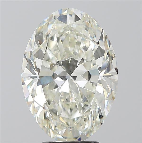 4.50ct I SI1 Rare Carat Ideal Cut Oval Diamond
