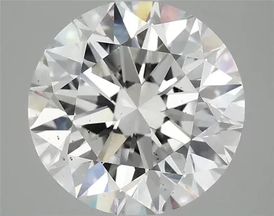 4.08ct F SI1 Excellent Cut Round Lab Grown Diamond