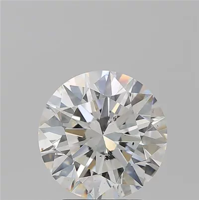 3.03ct G SI2 Rare Carat Ideal Cut Round Diamond