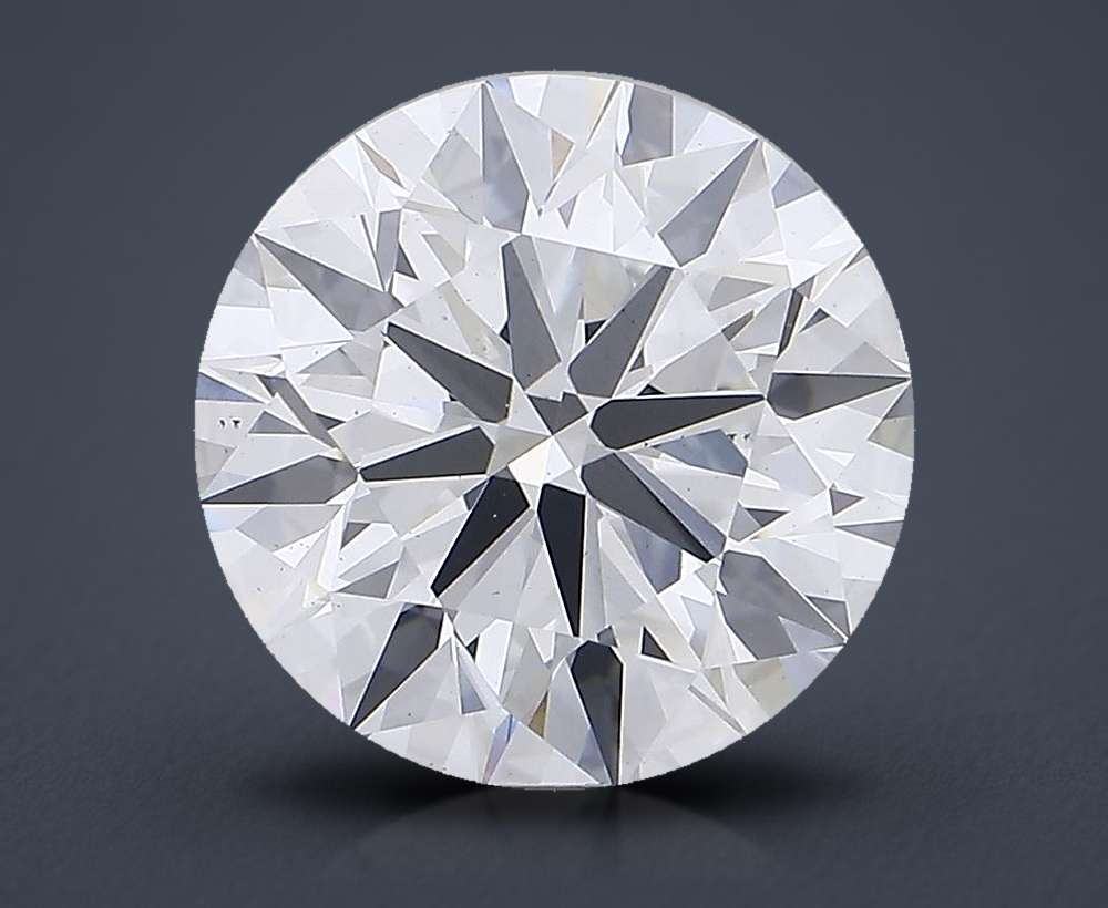10.09ct F VS2 Rare Carat Ideal Cut Round Lab Grown Diamond