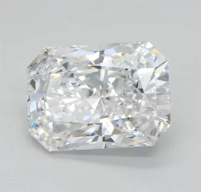 3.51ct E VVS2 Very Good Cut Radiant Lab Grown Diamond