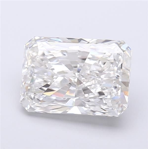 4.06ct E VVS2 Rare Carat Ideal Cut Radiant Lab Grown Diamond