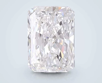 4.06ct E VVS2 Rare Carat Ideal Cut Radiant Lab Grown Diamond