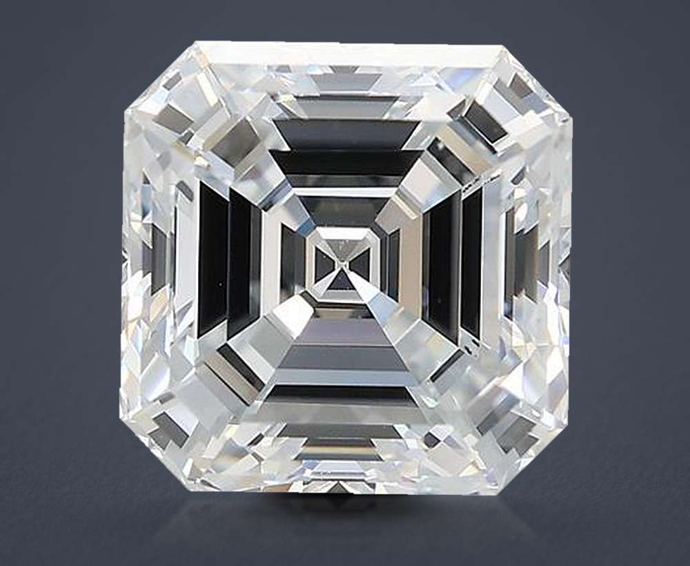 3.04ct E VVS1 Excellent Cut Asscher Lab Grown Diamond