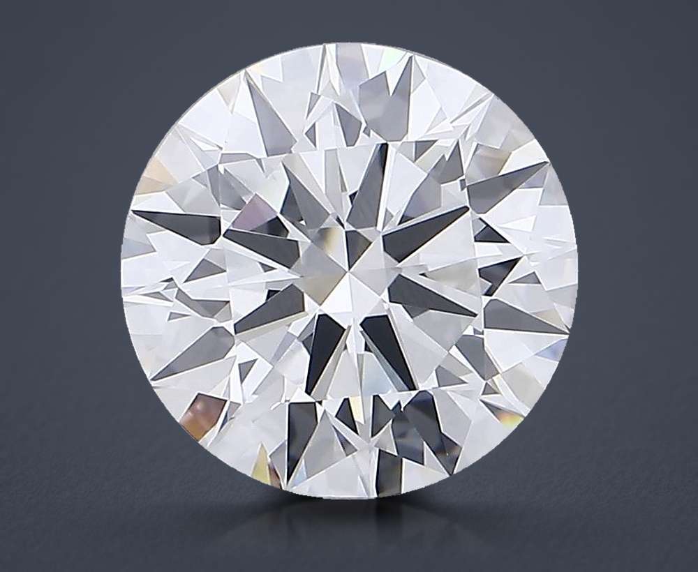 7.02ct D VVS2 Rare Carat Ideal Cut Round Lab Grown Diamond