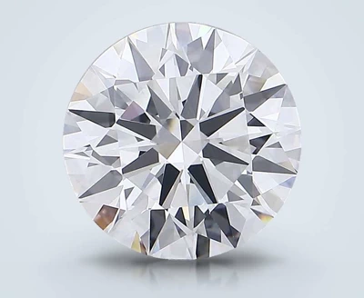 7.02ct D VVS2 Rare Carat Ideal Cut Round Lab Grown Diamond