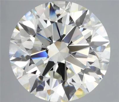 8.18ct K IF Rare Carat Ideal Cut Round Diamond