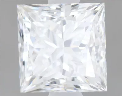 0.84ct F VVS1 Rare Carat Ideal Cut Princess Diamond