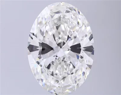 18.03ct F VVS2 Rare Carat Ideal Cut Oval Lab Grown Diamond