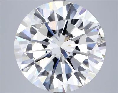 8.34ct J SI1 Very Good Cut Round Diamond