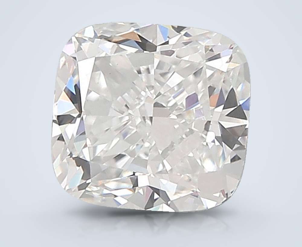 2.08ct E VS1 Rare Carat Ideal Cut Cushion Lab Grown Diamond