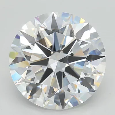 5.00ct D FL Rare Carat Ideal Cut Round Lab Grown Diamond