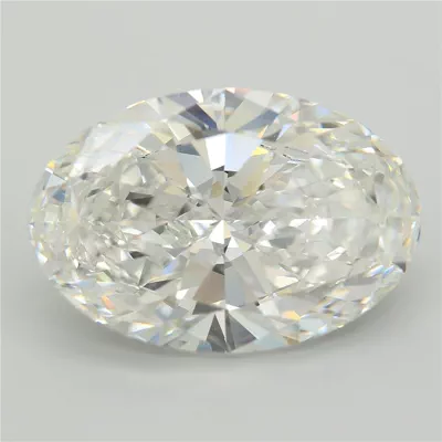 15.01ct F VS1 Very Good Cut Oval Lab Grown Diamond