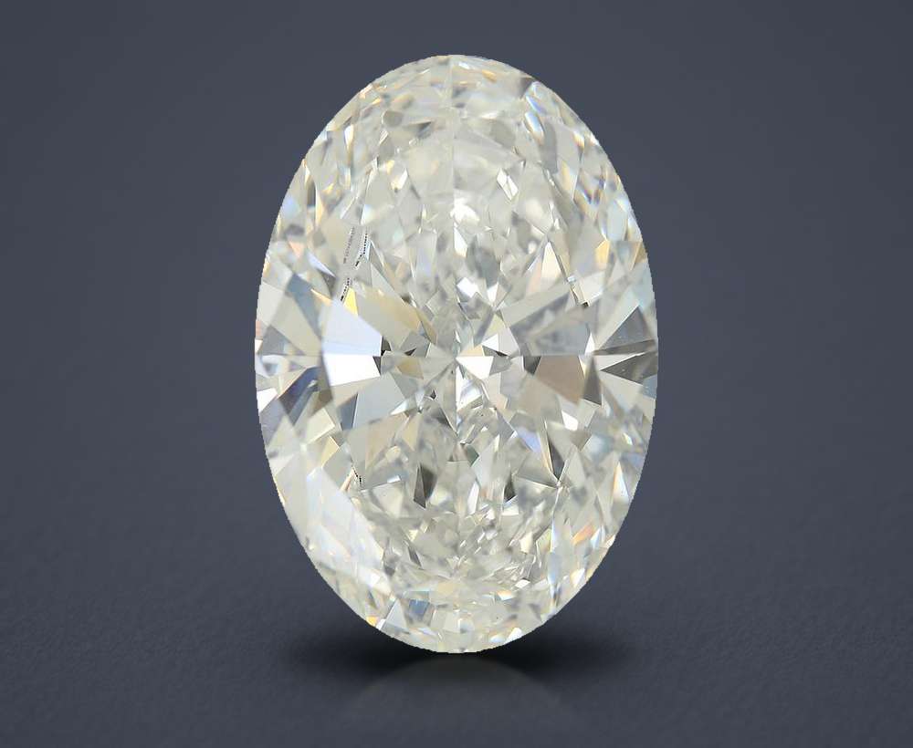 15.01ct F VS1 Very Good Cut Oval Lab Grown Diamond