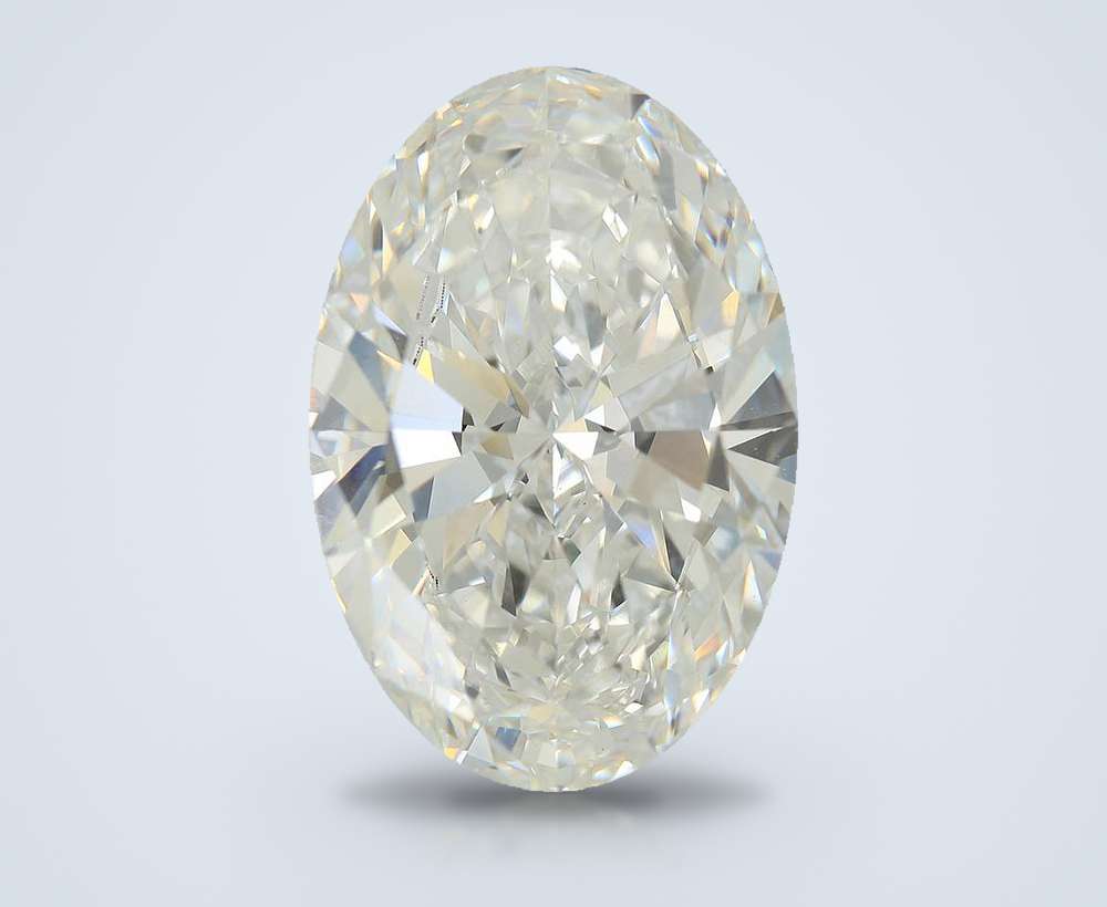 15.01ct F VS1 Very Good Cut Oval Lab Grown Diamond