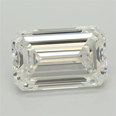 11.88ct G VS1 Rare Carat Ideal Cut Emerald Lab Grown Diamond