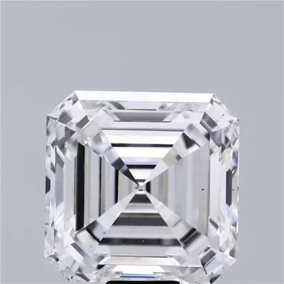20.18ct F VS2 Very Good Cut Asscher Lab Grown Diamond