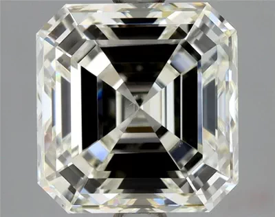 3.01ct K VS2 Very Good Cut Asscher Diamond